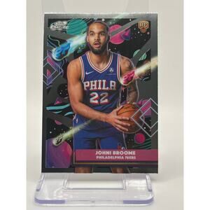 2025-26 Topps Chrome Cosmic Johni Broome Rookie Philadelphia 76ers RC